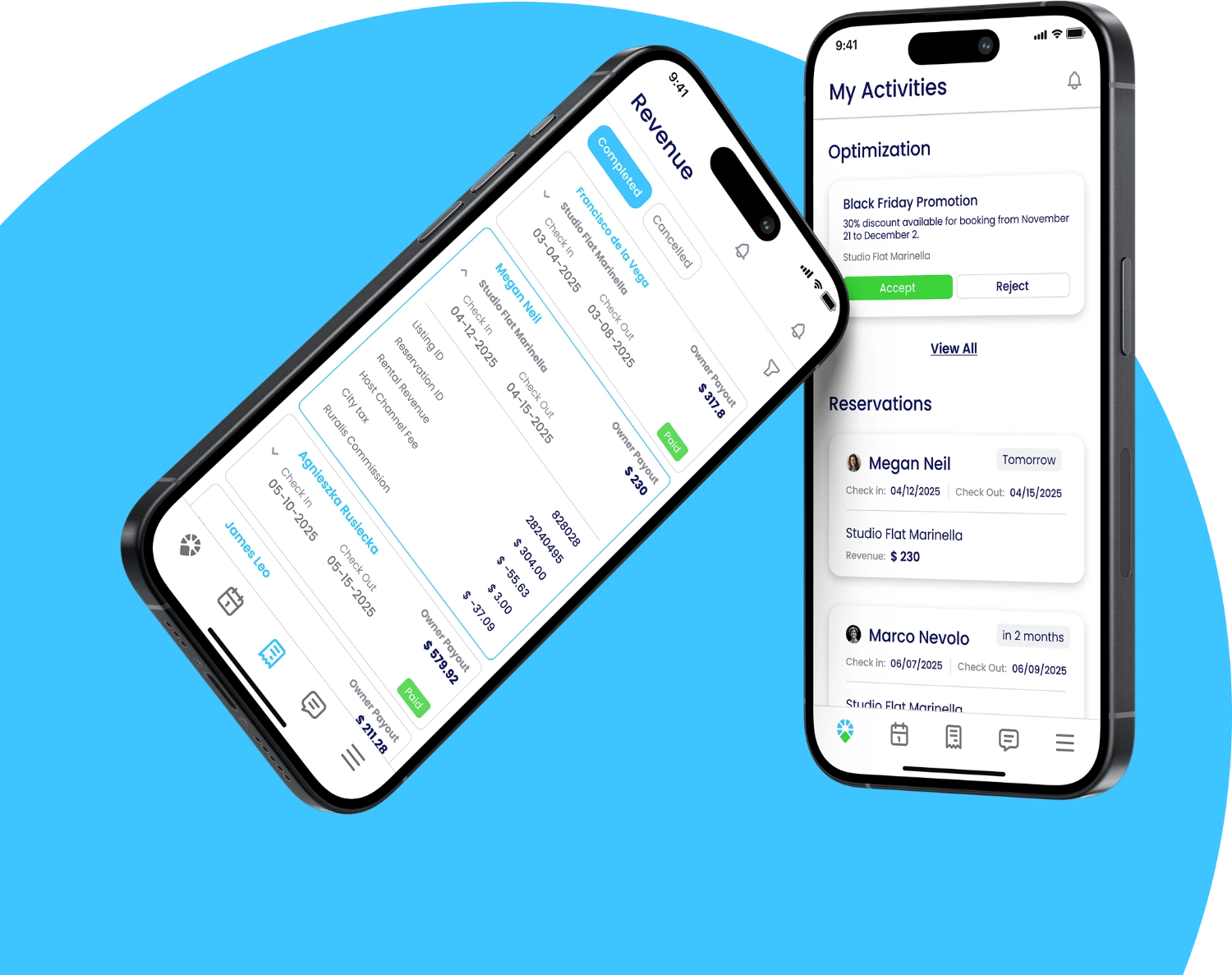 Ruralis app for local vacation rental operations